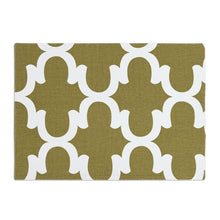 Load image into Gallery viewer, 13 X 19 in. Trellis Design Cotton Placemats 4/Pack (7 Colors)