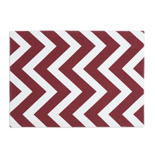 Load image into Gallery viewer, 13 X 19 in. Chevron Cotton Placemats 4/Pack (13 Colors)