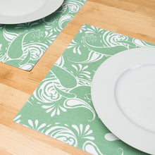 Load image into Gallery viewer, 13 X 19 in. Paisley Cotton Placemats 4/Pack (14 colors)