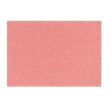 Load image into Gallery viewer, 13 X 19 in. Chambray Cotton Placemats 4/Pack Papaya