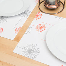 Load image into Gallery viewer, 13 X 19 in. Dandelion Cotton Placemats 4/Pack (3 Colors)