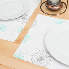 Load image into Gallery viewer, 13 X 19 in. Dandelion Cotton Placemats 4/Pack (3 Colors)