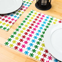 Load image into Gallery viewer, 13 X 19 in. Christmas Holiday Cotton Placemats 4/pack (7 Patterns)