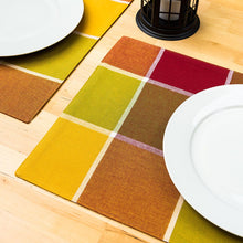 Load image into Gallery viewer, 13 X 19 in. Autumn Theme Cotton Placemats 4/Pack