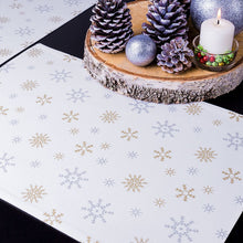 Load image into Gallery viewer, 13 X 19 in. Christmas Holiday Cotton Placemats 4/pack (7 Patterns)