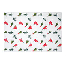 Load image into Gallery viewer, 13 X 19 in. Christmas Holiday Cotton Placemats 4/pack (7 Patterns)