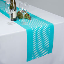 Load image into Gallery viewer, 13 X 90 in. Basketweave Stripe Cotton Table Runner (7 Colors)