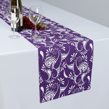Load image into Gallery viewer, 13 X 90 in. Paisley Cotton Table Runner (11 Colors)