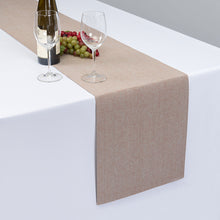 Load image into Gallery viewer, 13 X 90 in. Chambray Cotton Table Runner Papaya