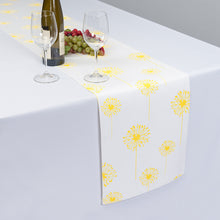 Load image into Gallery viewer, 13 x 90 in. Dandelion Cotton Table Runner (3 Colors)