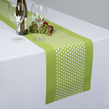 Load image into Gallery viewer, 13 X 90 in. Basketweave Stripe Cotton Table Runner (7 Colors)