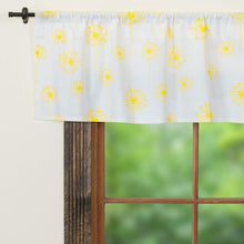 Load image into Gallery viewer, Dandelion Cotton Window Valance (3 Colors)