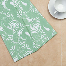 Load image into Gallery viewer, 18 x 28 in. Paisley Cotton Kitchen Towels 2/Pack (10 Colors)