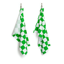 Load image into Gallery viewer, 18 x 28 in. Checker Board Kitchen Towels 2/pack