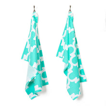 Load image into Gallery viewer, 18 x 28 in. Trellis Cotton Kitchen Towels 2/Pack (12 Colors)