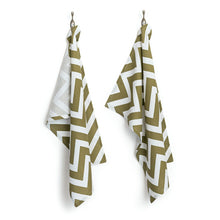 Load image into Gallery viewer, 18 x 28 in. Chevron Kitchen Towels 2/Pack (14 colors)