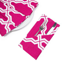 Load image into Gallery viewer, 19 X 19 in. Moroccan Print Cotton Napkins 4/Pack (3 Colors)