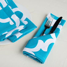 Load image into Gallery viewer, 19 X 19 in. Trellis Cotton Napkins 4/Pack