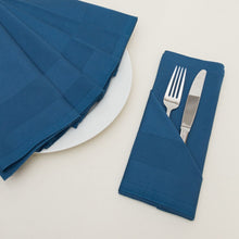 Load image into Gallery viewer, 20 X 20 in. Satin Band Cotton Napkins 6/Pack Chocolate