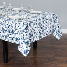 Load image into Gallery viewer, 60 X 102 in. Rectangular Paisley Cotton Tablecloth (4 Colors)