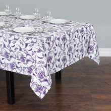 Load image into Gallery viewer, 60 X 102 in. Rectangular Paisley Cotton Tablecloth (4 Colors)