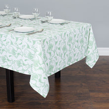 Load image into Gallery viewer, 60 in. Square Paisley Cotton Tablecloth (7 Colors)