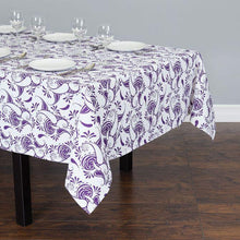 Load image into Gallery viewer, 60 in. Square Paisley Cotton Tablecloth (7 Colors)