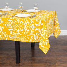 Load image into Gallery viewer, 60 X 84 in. Rectangular Cotton Vintage Royalty Tablecloth