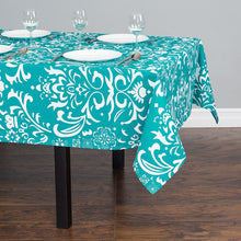 Load image into Gallery viewer, 60 X 84 in. Rectangular Cotton Vintage Royalty Tablecloth
