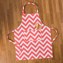 Load image into Gallery viewer, Cotton Chevron Chef Apron