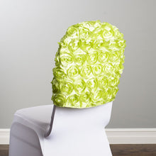 Load image into Gallery viewer, Satin Banquet Rosette Chair Cap