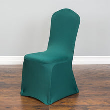 Load image into Gallery viewer, Bargain Stretch Banquet Chair Cover Hunter Green (5/Pack)