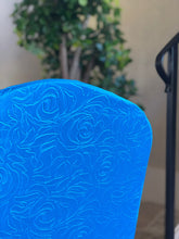 Load image into Gallery viewer, Rose Embossed Stretch Banquet Chair Cover (5 Colors)