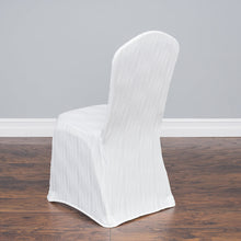 Load image into Gallery viewer, Wavy Stretch Banquet Chair Cover (9 Colors)