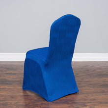 Load image into Gallery viewer, Wavy Stretch Banquet Chair Cover (9 Colors)