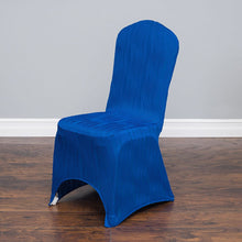 Load image into Gallery viewer, Wavy Stretch Banquet Chair Cover (9 Colors)