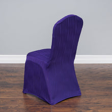 Load image into Gallery viewer, Wavy Stretch Banquet Chair Cover (9 Colors)