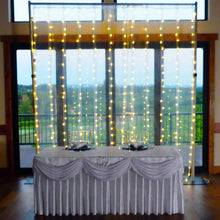 Load image into Gallery viewer, 10 ft. White Starlight Backdrop with Warm White LEDs