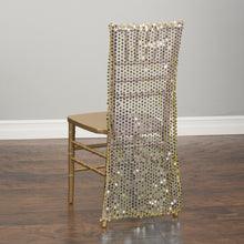 Load image into Gallery viewer, Sheer Sequin Chiavari Chair Cover (4 Colors)