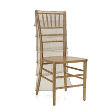 Load image into Gallery viewer, Tiered Chiavari Chair Cover (4 Colors)