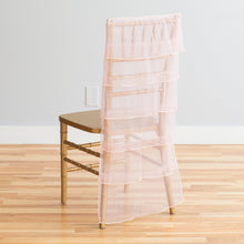 Load image into Gallery viewer, Tiered Chiavari Chair Cover (4 Colors)