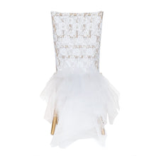 Load image into Gallery viewer, Floral Lace Tutu Chiavari Chair Cover (2 Colors)