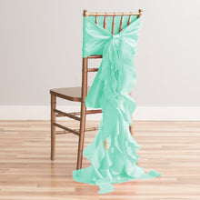 Load image into Gallery viewer, Curly Willow Taffeta Chair Sash (9 Colors)