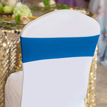 Load image into Gallery viewer, Stretch Chair Sash Royal Blue 10/Pack