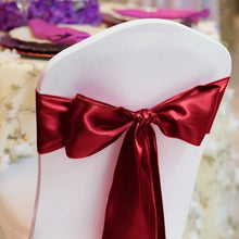 Load image into Gallery viewer, Satin Chair Sash 10/Pack - (15 Colors)