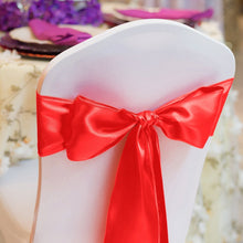 Load image into Gallery viewer, Satin Chair Sash 10/Pack - (15 Colors)