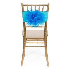 Load image into Gallery viewer, Camellia Organza Chair Sash 4/Pack (6 Colors)