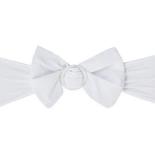 Load image into Gallery viewer, Stretch Chair Bows White (5 Pack)