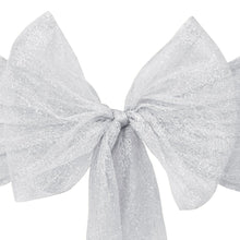 Load image into Gallery viewer, Metallic Web Mesh Chair Cover Sash/Runner 10/Pack (5 Colors)