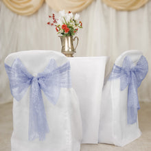 Load image into Gallery viewer, Metallic Web Mesh Chair Cover Sash/Runner 10/Pack (5 Colors)